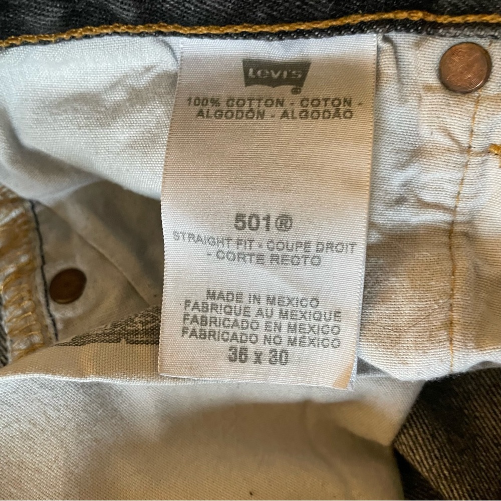 Levi’s 501 36x30 & Levi’s 501XX 36x30 bundle - Picture 12 of 14